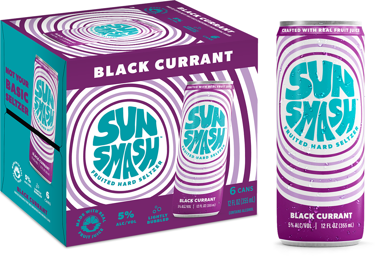 SunSmash Black Currant Hard Seltzer